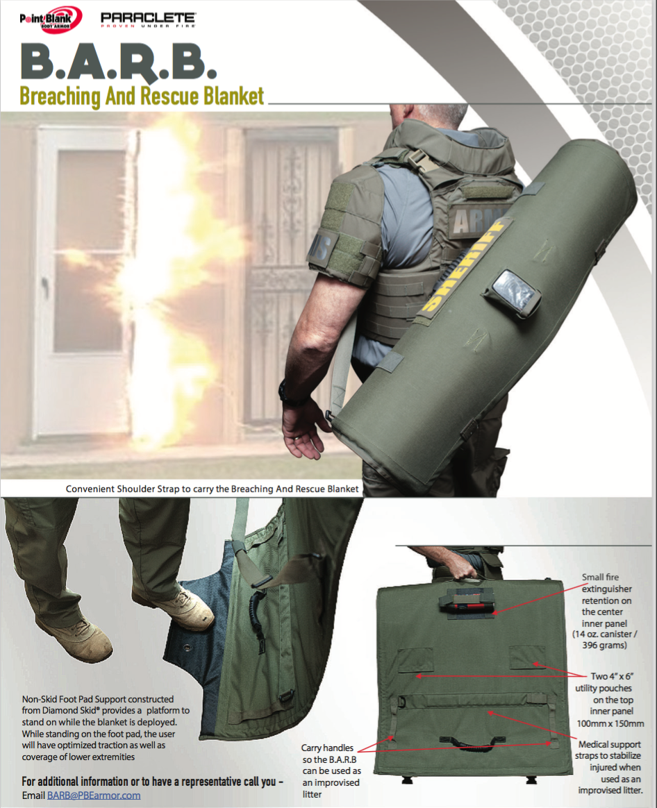 KBP B.A.R.B. Breaching and Rescue Blanket
