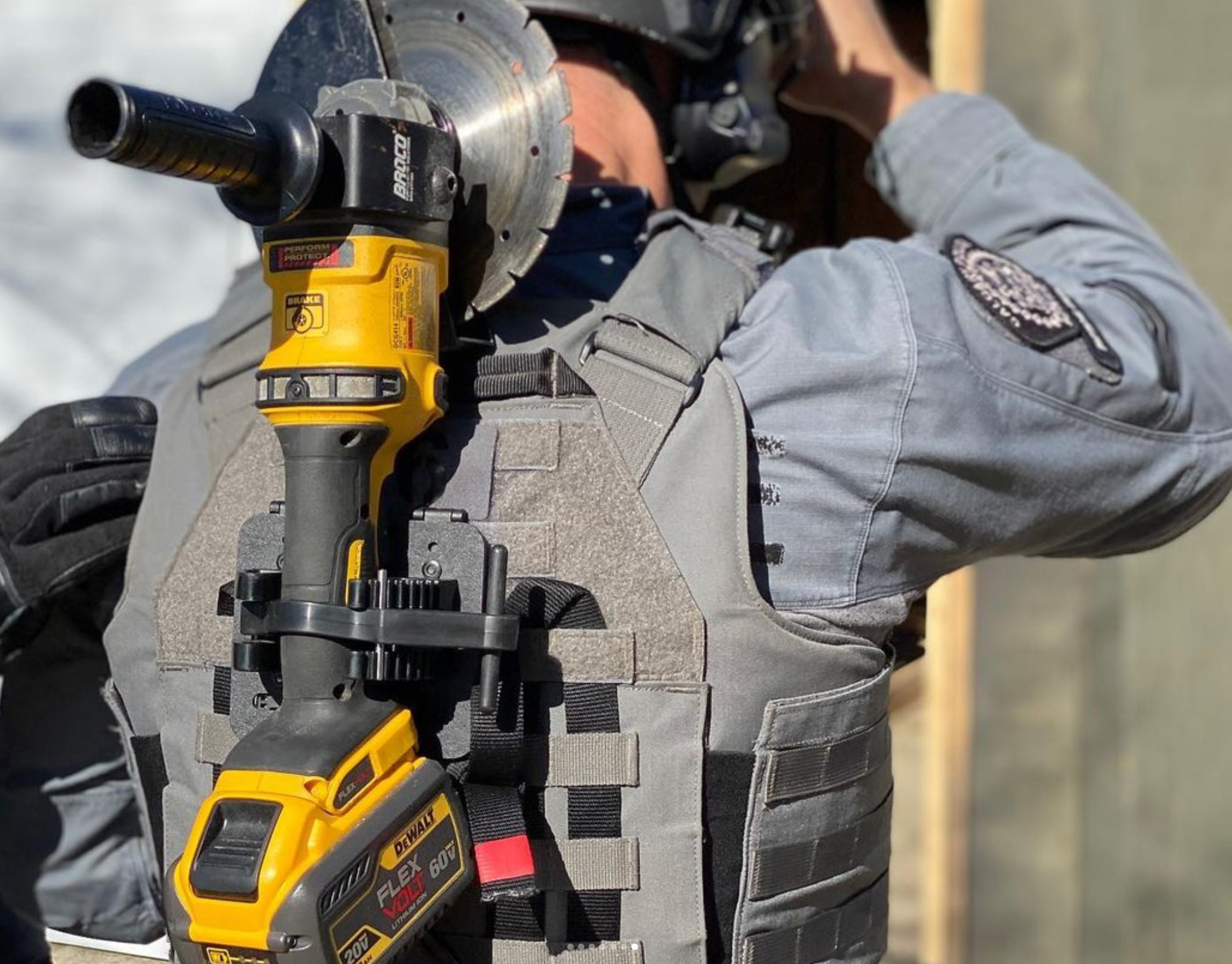 ストック用MOLLEシステム&シェルホルダー(１発用✕４) Molle パッチパネル システム アタッチメント パッチホルダー